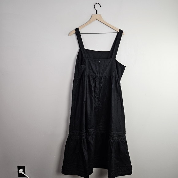 Princess Highway Rick Rack Midi Dress Black AU 16 / US 12 - Picture 12 of 13
